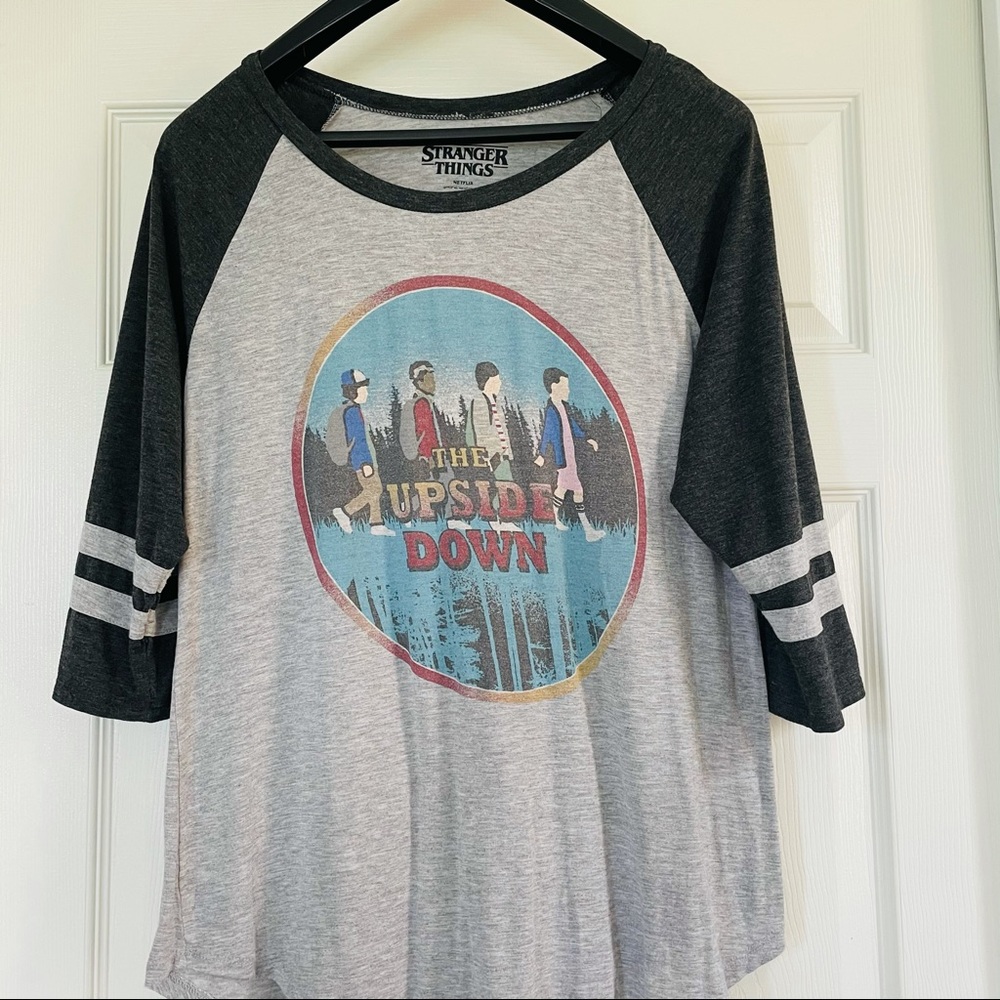 Stranger Things Baseball Tee